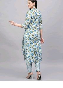 Floral Print Kurta with Pants size (S,xxl)