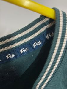 Men's Green Collared T-Shirt