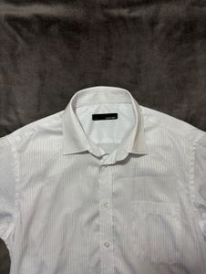LACHEF White Striped Shirt