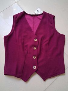 y2k waistcoat top