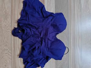 Purple Peplum top