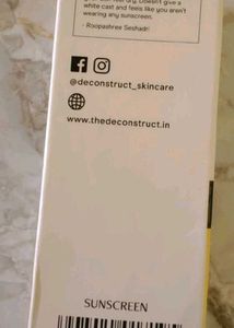 Deconstruct Gel Sunscreen SPF 55+ PA +++