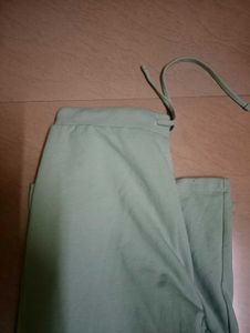 Mint Green Wide Leg Pants