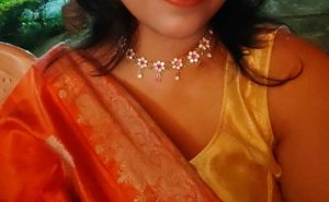 Golden Sleeveless Blouse