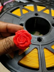 Unique Red Rose Ring