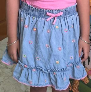 Denim Skirt for Girls