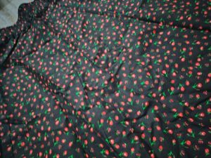 Floral Print Dress Material Fabric