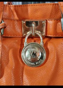 Bright Orange Handbag