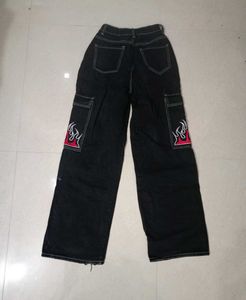 🔥 Flame Cargo Jeans