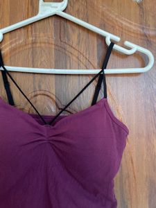 Cute Purple Camisole Top