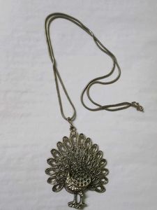 Peacock Pendant Necklace