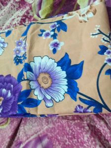 Floral Print Bedsheet Set with 2 pillow cover