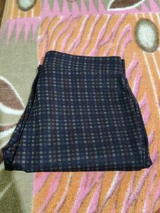 Checkered Slim Fit Pants