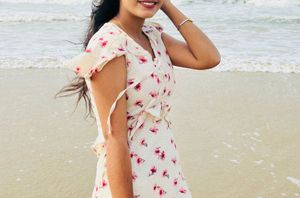 Floral Print Summer Dress