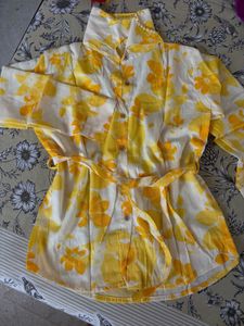 Yellow floral co-ord set