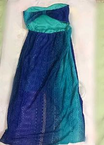Blue Patterned Sundress