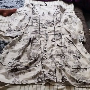 Stylish Floral Print Kurta