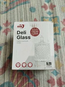 Crystal Jar with Lid