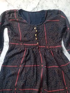 Elegant Printed Ethnic Kurta