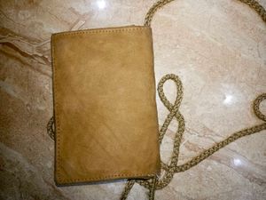 Embroidered Bird Sling Bag