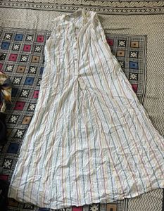 Striped Sleeveless Dress