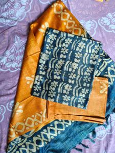 Batik Print Kurta Set