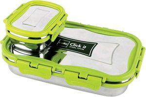 Cello Steel Tiffin Box Set