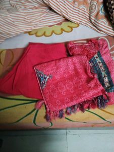 Sawar Kurta With Shawl Xxxl For Winter