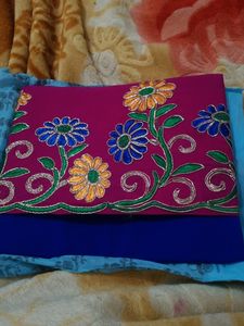 Unstitched Suit With Dupatta