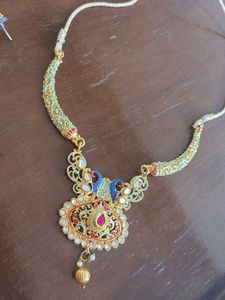 Elegant Peacock Necklace &amp; Earring Set