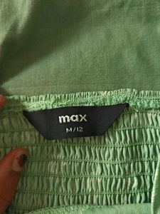 Chic Mint Green Polka Dot Top