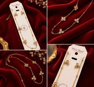 Anti-tarnish Sparkling  Necklace &amp; Earring S