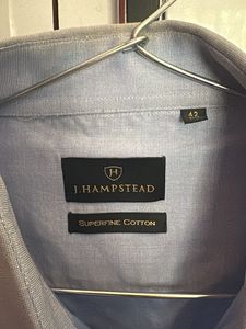 Free Delivery Men's Light Blue Formal Shirt