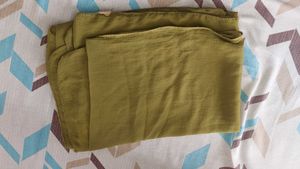 Olive Green Crushed Dupatta