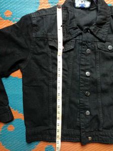Classic Black Denim Jacket
