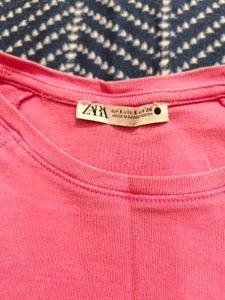 ZARA Pink T-Shirt