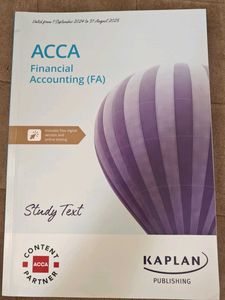 ACCA kaplan Financial Accounting Study Text