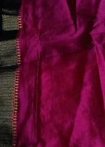 Elegant Magenta Saree