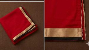 Elegant Red Kurta Set with Dupatta