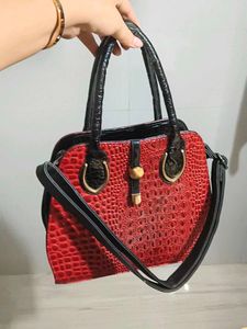 leather Satchel bag for women