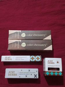 Just Herbs & Color Chemistry Makeup Bundle