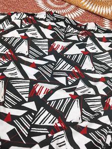 Stylish Printed Kurta with Red Pants