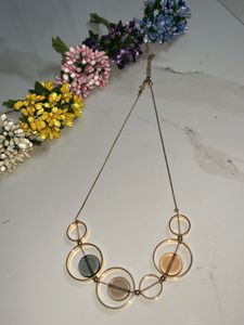 Elegant Circle Pendant Necklace