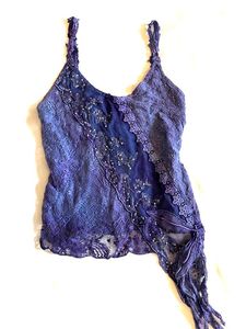 Boho Lace Embellished Camisole Top