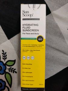 Sun Scoop Hydrating Fluid Sunscreen SPF 60