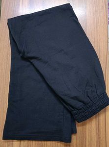 Comfortable Black Wide-Leg Sweatpants