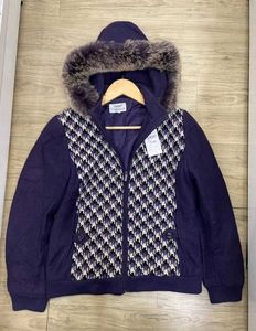 Voilet Fur Hooded Jacket - Fix Rate