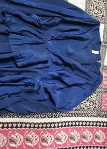 Navy Blue Party Type Top