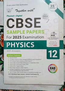 CBSE 2024-25 Physics Sample Papers