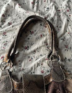 Guess Inspired Studded Shoulder Bag